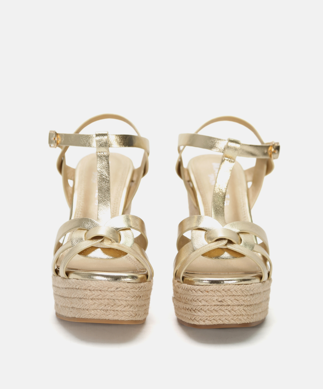 Sand&aacute;lia salto cunha tira em T image number null